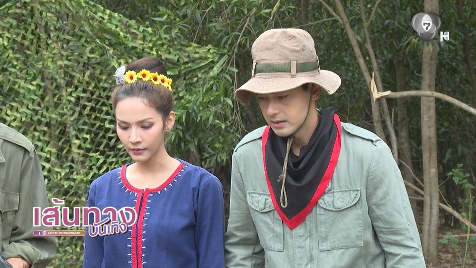 ฉากนักแสดงหนีระเบิดในละคร หลวงพ่อเสือ