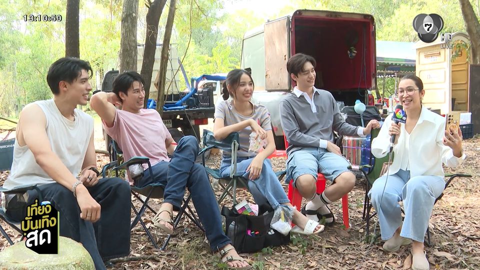 บรรยากาศสนุก ๆ ในกองซีรีส์ มรดกมืด