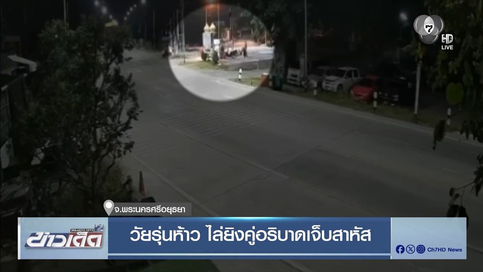 วัยรุ่นห้าว ไล่ยิงคู่อริบาดเจ็บสาหัส