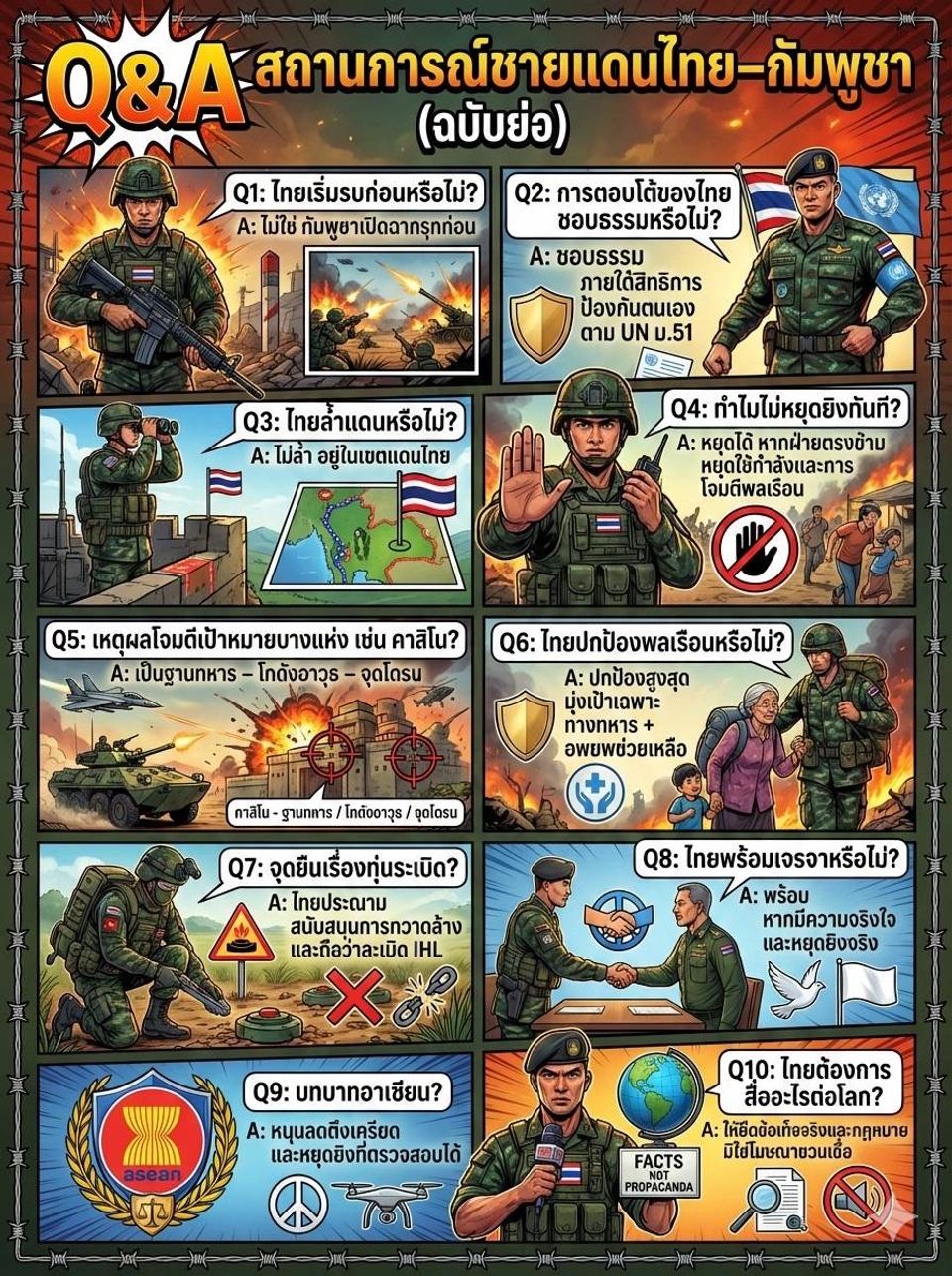 การ์ตูนกองทัพ