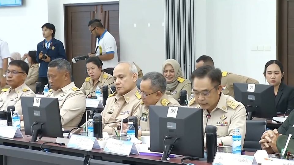 องคมนตรี ติดตามการดำเนินงานโครงการอันเนื่องมาจากพระราชดำริด้านแหล่งน้ำในพื้นที่จังหวัดนราธิวาส และจังหวัดยะลา