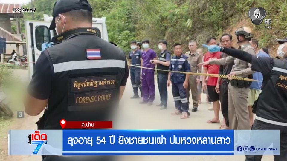 ลุงอายุ 54 ปี ยิงชายชนเผ่า ปมหวงหลานสาว