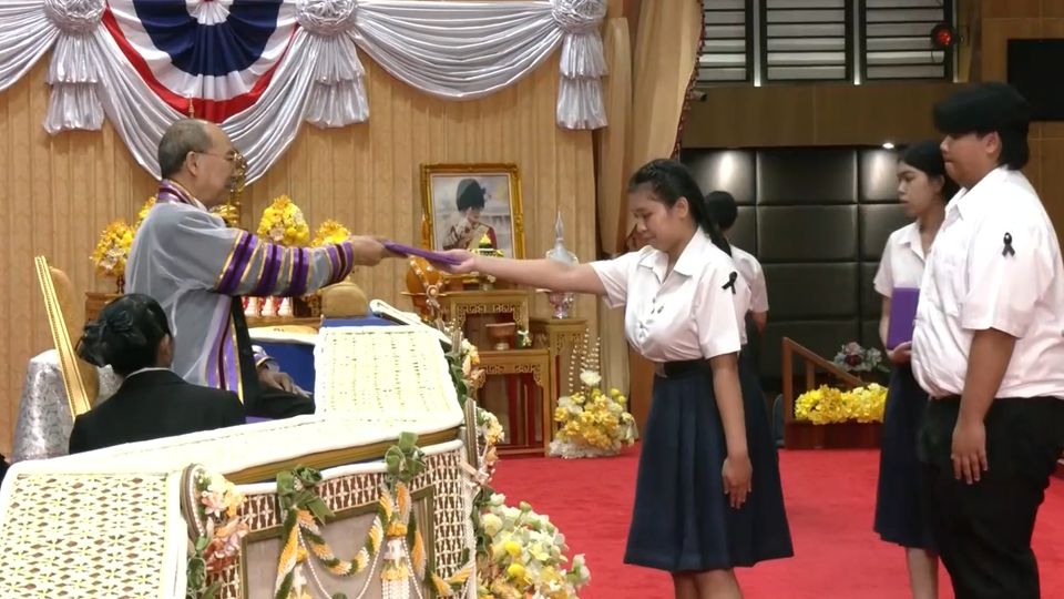 พระวรวงศ์เธอ พระองค์เจ้าเฉลิมศึกยุคล ประทานประกาศนียบัตรวิชาชีพ ครั้งที่ 6 ประจำปีการศึกษา 2568 ณ มหาวิทยาลัยเทคโนโลยีราชมงคลพระนคร