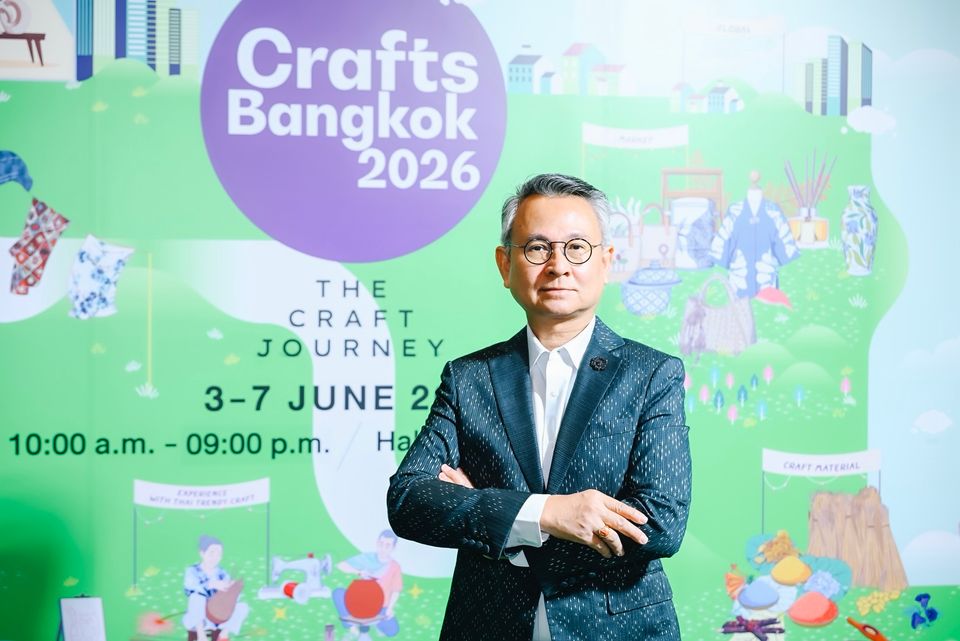 SACIT จัดเต็มงานคราฟต์ไทยร่วมสมัย ครบวงจร ที่ “Crafts Bangkok 2026”