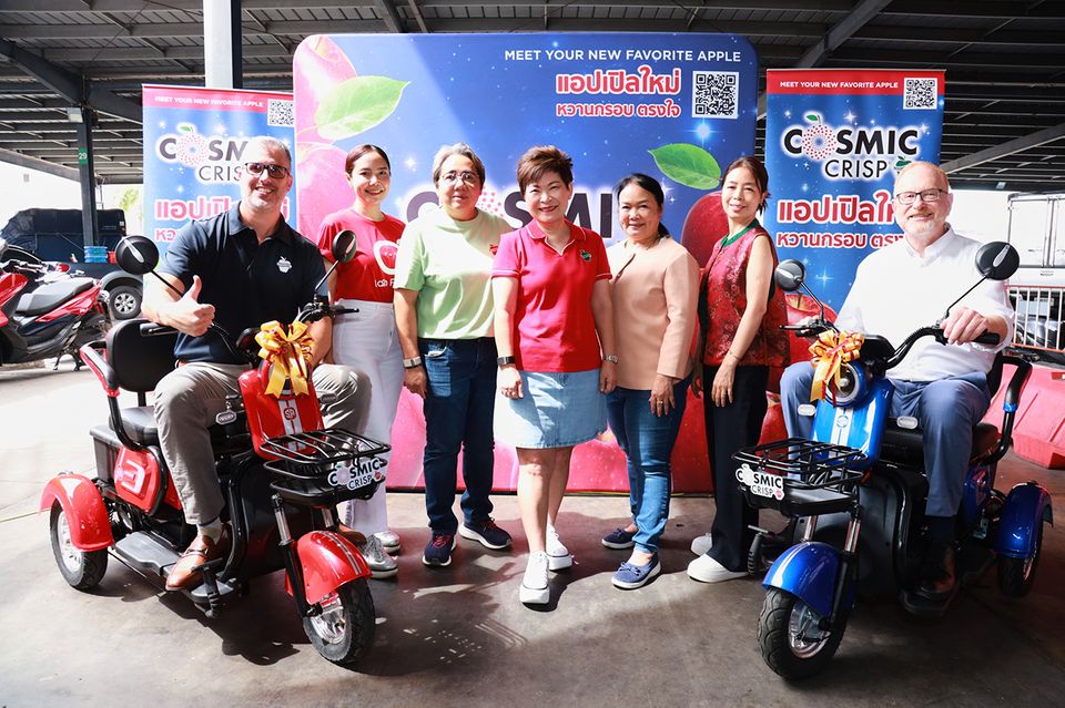 Cosmic Crisp® แอปเปิลสุดว้าวจากสหรัฐฯ กระแสแรงเกินคาด! ขยายจากตลาดค้าส่งสู่คนเมือง จัดพิธีมอบรางวัล 10 สุดยอดร้านค้าส่ง ผลงานโดดเด่นจากโครงการ Trade Loyalty Program ของ Washington Apple Commission