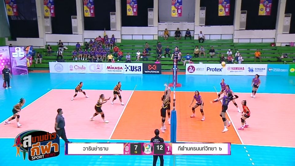 ภาพกีฬามันๆ : ไฮไลต์ลูกตบสวย ๆ จากวอลเลย์บอลนักเรียน แชมป์กีฬา 7HD 2026