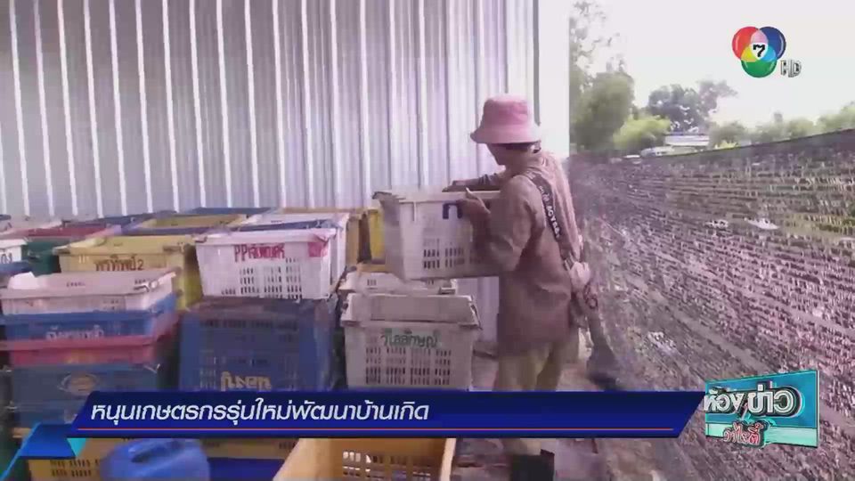 ข าวรายงานพ เศษ หน นเกษตรกรร นใหม พ ฒนาบ านเก ด