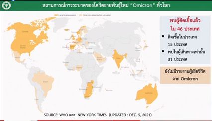 เปิดไทม์ไลน์ โอไมครอนรายแรกในไทย นักธุรกิจชาวไทยสัญชาติอเมริกัน มาจากสเปน