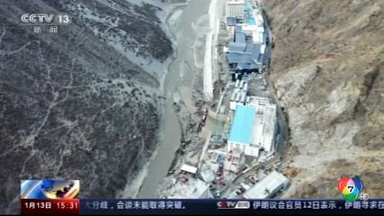 เหตุน้ำท่วมสถานีไฟฟ้าพลังงานน้ำในจีน
