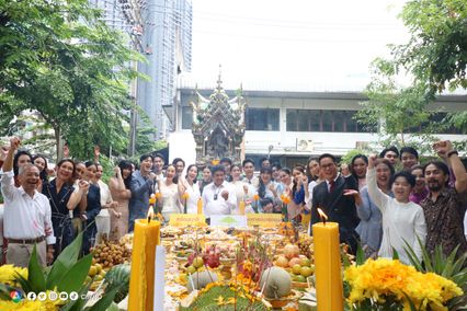 เปิดภาพบวงสรวงละครสร้อยนาคี เคหาสน์นางคอย ละคร 2 รส 2 สไตล์