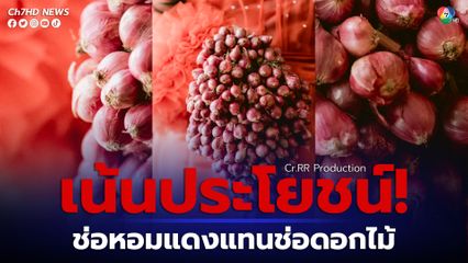 เจ้าสาวฟิลิปปินส์ สุดครีเอท เปลี่ยนช่อดอกเป็นช่อหอมแดงแทน