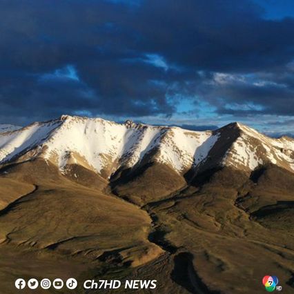 ฉากธรรมชาติ อาเอ่อร์จินซาน สุดตระการตาในซินเจียง
