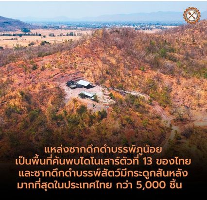 ฮือฮา ไทยค้นพบไดโนเสาร์สายพันธุ์ใหม่ตัวที่ 13 ของไทยอายุ 150 ล้านปี