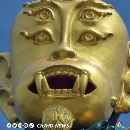 สายมูขอโชคลาภ การงาน "เทพสี่หูห้าตา" ใหญ่ที่สุดในโลก