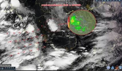 เมฆฝนปกคลุมภาคอีสาน ภาคใต้ กทม.วันนี้มีโอกาสเจอฝน 60%