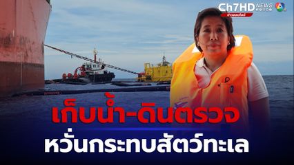 ทีมวิจัยจุฬาฯ เฝ้าติดตามเหตุน้ำมันรั่วใกล้ชิด หวั่นระยะยาวกระทบสัตว์ทะเล คล้ายเหตุการณ์ระยอง