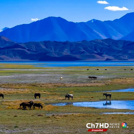 ทะเลสาบ ปานกง ไข่มุกเม็ดงามบนแดนหลังคาโลก