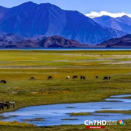 ทะเลสาบ ปานกง ไข่มุกเม็ดงามบนแดนหลังคาโลก