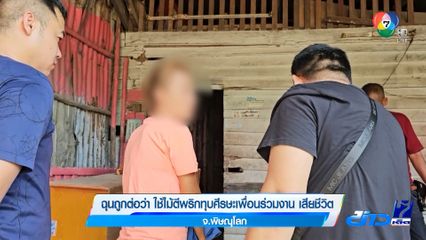 ฉุนถูกต่อว่า ใช้ไม้ตีพริกทุบศีรษะเพื่อนร่วมงาน เสียชีวิต จ.พิษณุโลก