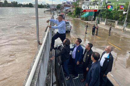 รองนายกฯสมศักดิ์ กลับบ้านเกิดห่วงชาวสุโขทัย ยอมรับสถานการณ์น้ำยังน่าห่วง