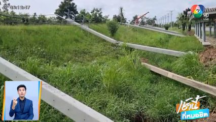 สลด! เสาไฟฟ้าแรงสูงล้ม 13 ต้น คนงานตาย 2 เจ็บ 12 จ.สระบุรี