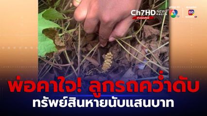 พ่อสงสัย! ลูกประสบอุบัติเหตุ ทรัพย์สินหายนับแสนบาท จ.พัทลุง