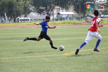 ภาพการแข่งขัน เบญจมราชูทิศ จังหวัดจันทบุรี 2-1 มุสลิมจะนะศึกษา 7HD ปี 2023