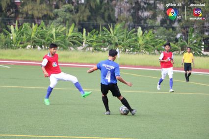 ภาพการแข่งขัน เบญจมราชูทิศ จังหวัดจันทบุรี 2-1 มุสลิมจะนะศึกษา 7HD ปี 2023