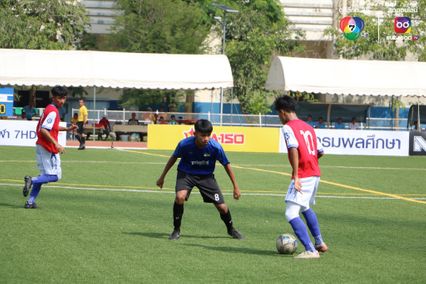 ภาพการแข่งขัน เบญจมราชูทิศ จังหวัดจันทบุรี 2-1 มุสลิมจะนะศึกษา 7HD ปี 2023