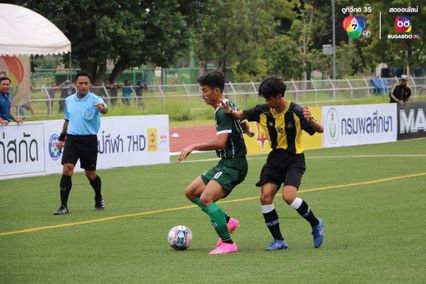 ภาพการแข่งขัน บรรหารแจ่มใสวิทยา1 1-2 อิสลามวิทยาลัยแห่งประเทศไทย 7HD ปี 2023