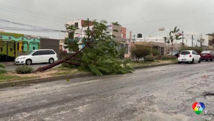 พายุเฮอริเคน นอร์มา ขึ้นฝั่งที่เม็กซิโก