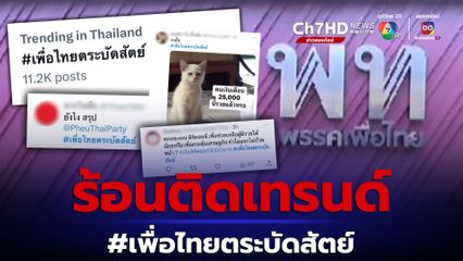 แฮชแท็ก เพื่อไทยตระบัดสัตย์ ร้อนติดเทรนด์  วิพากษ์วิจาร์สนั่นเงื่อนไข เงินดิจิทัลวอลเล็ต 10,000 บาท