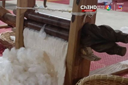 อานิสงส์ยิ่งใหญ่! จุลกฐิน ทอ ตัด เย็บ ย้อมสีจีวร ถวายวัด