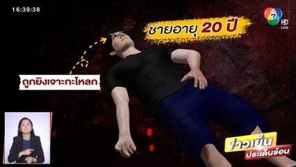 สางปมหนุ่ม 20 ปี ถูกยิงเจาะกะโหลก เพื่อนอ้างปืนลั่น