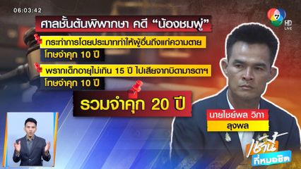 คุก 20 ปี ลุงพล คดีน้องชมพู่ ศาลให้ประกันตัว จ.มุกดาหาร
