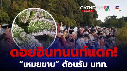 ผู้คนแห่เที่ยวดอยอินทนนท์ทุบสถิติ เกิดเหมยขาบครั้งที่ 7 