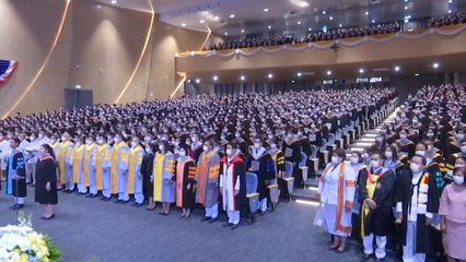 ประธานองคมนตรีเป็นผู้แทนพระองค์ในพิธีพระราชทานปริญญาบัตร แก่ผู้สำเร็จการศึกษาจากมหาวิทยาลัยบูรพา ประจำปีการศึกษา 2565
