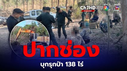 โคราชเจอนายทุนบุกรุกพื้นที่ป่า 138 ไร่ ตัดต้นไม้ 33 ท่อน