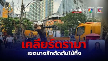 เคลียร์ดรามา เขตบางรักตัดต้นไม้ทิ้ง