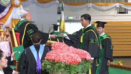 ประธานองคมนตรี เป็นผู้แทนพระองค์ ไปมอบปริญญาบัตรแก่ผู้สำเร็จการศึกษาจากมหาวิทยาลัยแม่โจ้ ประจำปีการศึกษา 2565-2566 ระหว่างวันที่ 18-19 กุมภาพันธ์ 2567