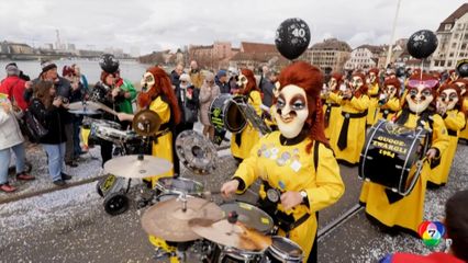 สวิตเซอร์แลนด์ จัดงานคาร์นิวัลในเมืองบาเซิล