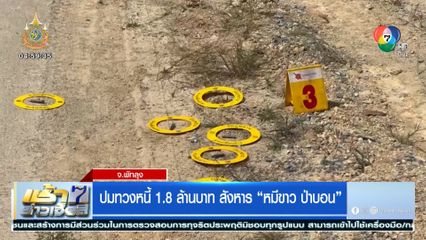 ปมทวงหนี้ 1.8 ล้านบาท สังหาร หมีขาว ป่าบอน