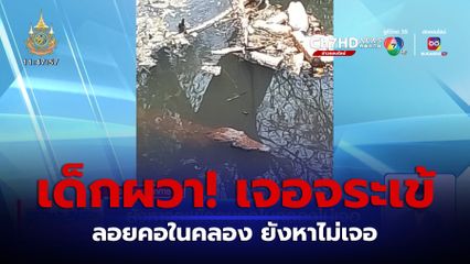 ยังหาจระเข้ลอยคอในคลองไม่เจอ