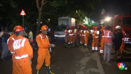 ลมพายุรุนแรง ทำป้ายโฆษณาขนาดยักษ์ล้มทับคน เสียชีวิต 14 คน