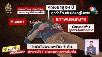 ผัวโหด! จับเมียมัดมือเอาเตารีด-ขวดเหล้าฟาดดับคาบ้าน
