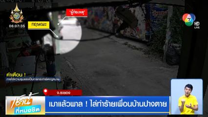 เมาแล้วพาล! ไล่ทำร้ายเพื่อนบ้านปางตาย