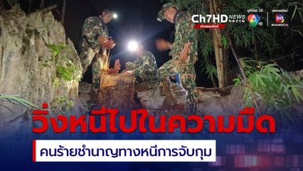 จับไม่ทัน 2 คนร้าย ลักลอบตัดไม้ชิงชัน ชำนาญทาง-อาศัยความมืดวิ่งหนีเจ้าหน้าที่