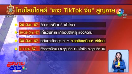 ส่งชิ้นส่วนศพ ดาว TikTok จีน พิสูจน์ DNA