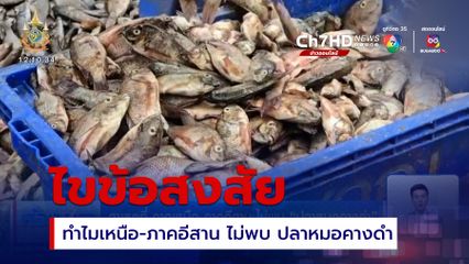 สาเหตุที่ ภาคเหนือ-ภาคอีสาน ไม่พบ ปลาหมอคางดำ