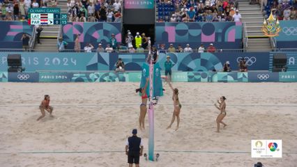 วอลเลย์บอลชายหาดทีมหญิง โอลิมปิก 2024 : ลัตเวีย 2-0 ปารากวัย | ช่อง 7HD ถ่ายทอดสด
